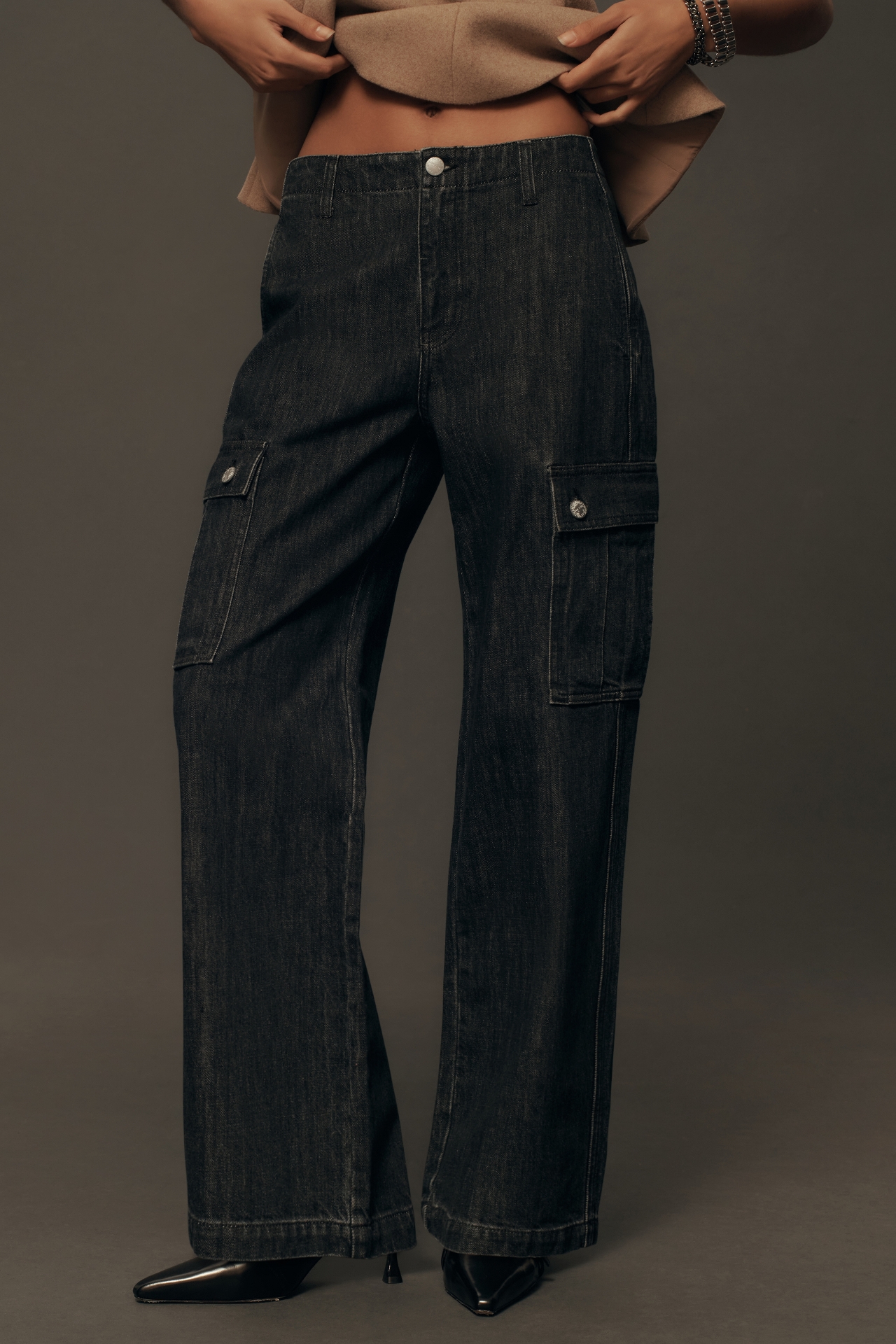 Current/Elliott Kickstart Cargo Trouser Jeans