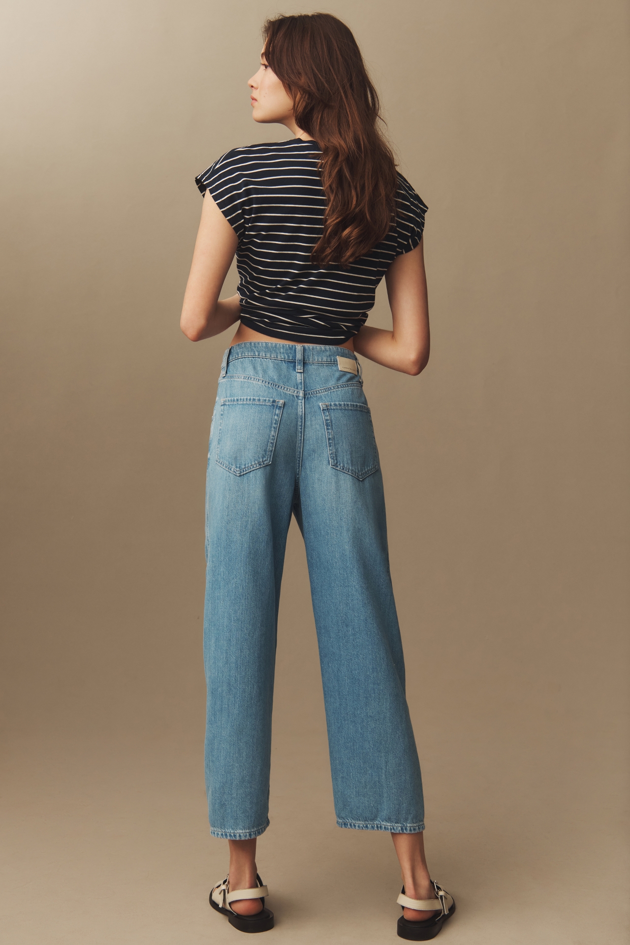 Current/Elliott Coppola High-Rise Relaxed-Leg Jeans