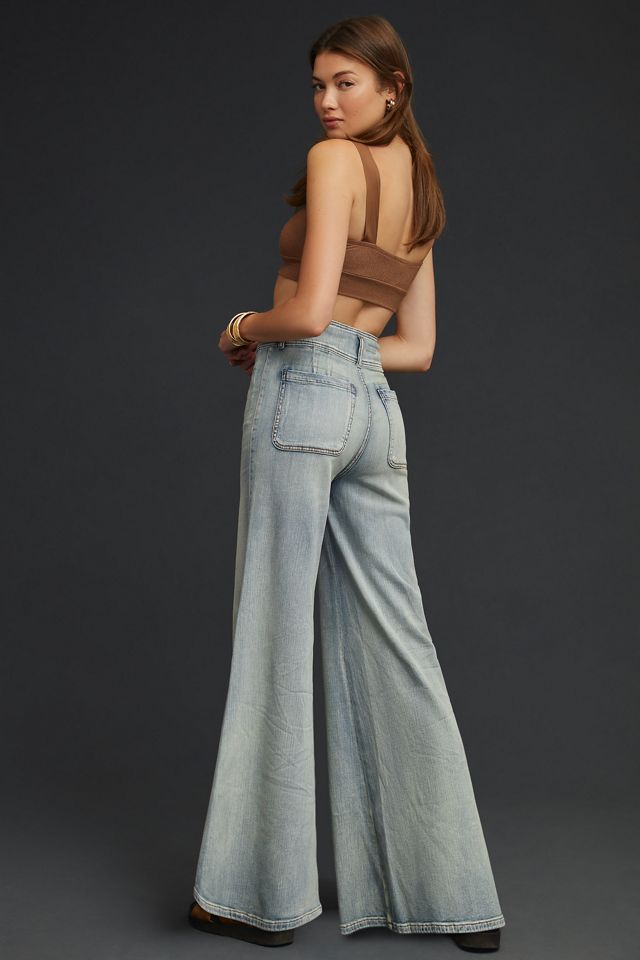 Jeans Pilcro a Vita Alta e Gamba Ultra Larga #2
