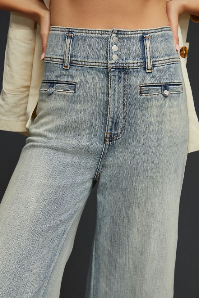 Jeans Pilcro a Vita Alta e Gamba Ultra Larga #3
