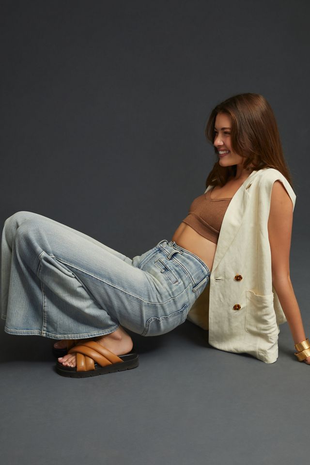 Jeans Pilcro a Vita Alta e Gamba Ultra Larga #4
