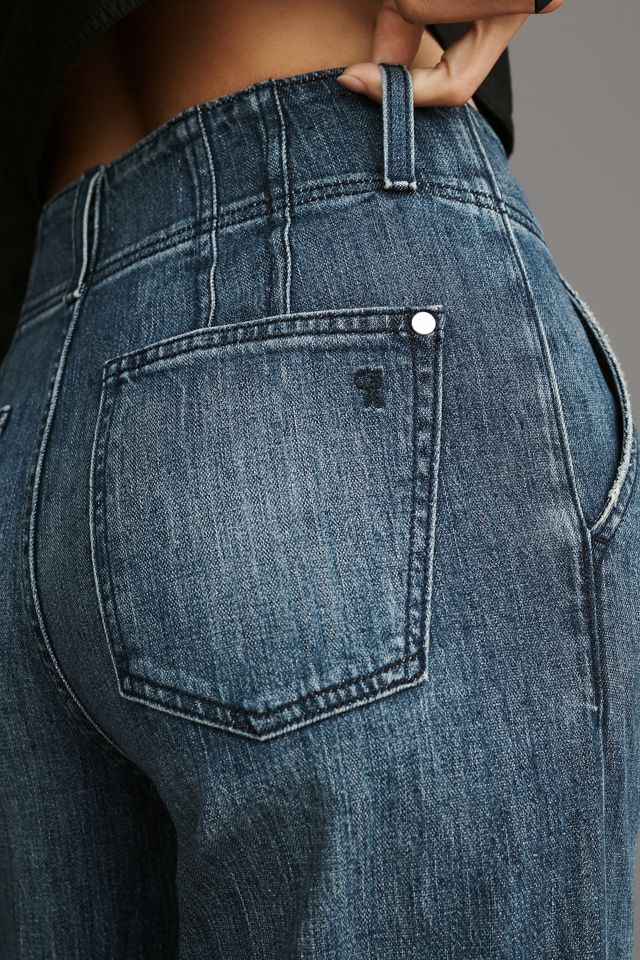 Pilcro Relaxed Mid-Rise Cuffed Jeans #4