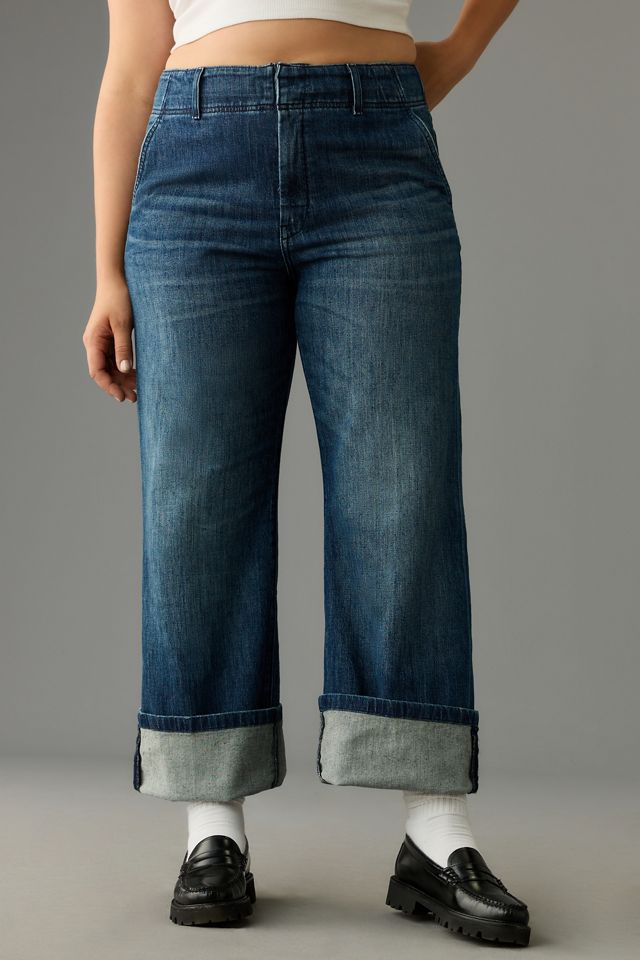 Pilcro Relaxed Mid-Rise Cuffed Jeans #6