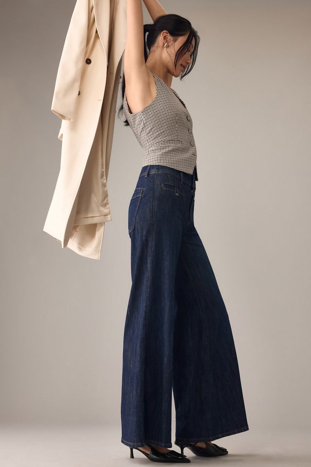 Pilcro High-Rise Wide-Leg Trouser Jeans #4