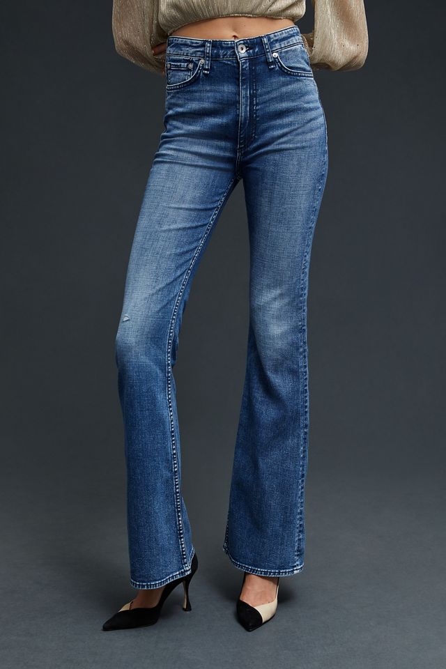 rag & bone Casey High-Rise Flare Jeans #1