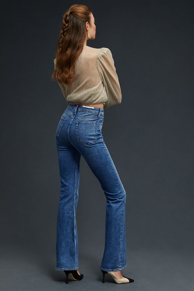 rag & bone Casey High-Rise Flare Jeans