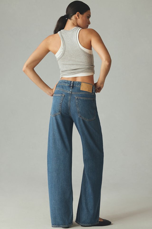 rag & bone Featherweight Logan Wide-Leg Jeans #5