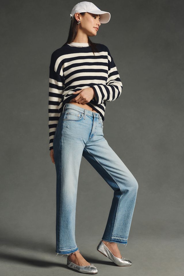 rag & bone Harlow Two-Tone Jeans #4