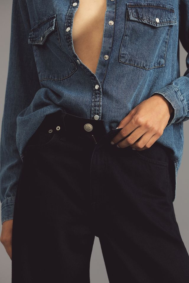 rag & bone Sofie High-Rise Wide-Leg Jeans #3