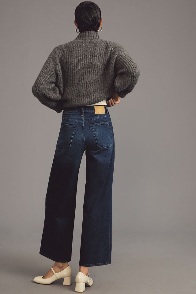 rag & bone Andi High-Rise Wide-Leg Jeans #3