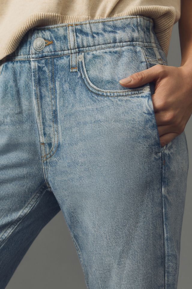 rag & bone Miramar Mid-Rise Denim-Knit Jogger Pants #3