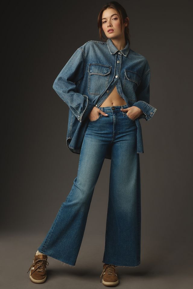 Blue Sofie high-waist jeans, Rag & Bone