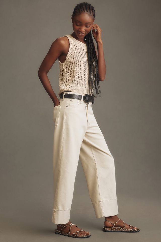 rag & bone Sofie High-Rise Wide-Leg Jeans | Anthropologie