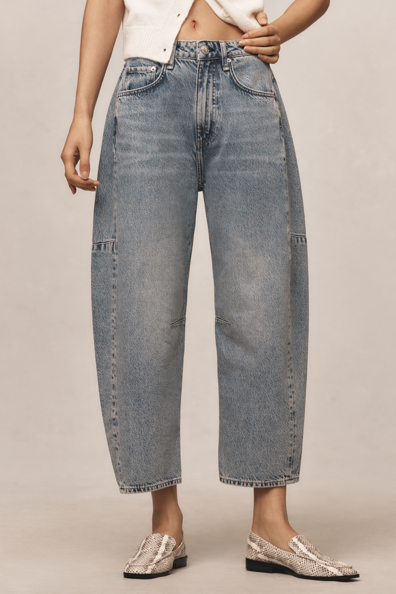 rag & bone Charlie High-Rise Barrel Jeans