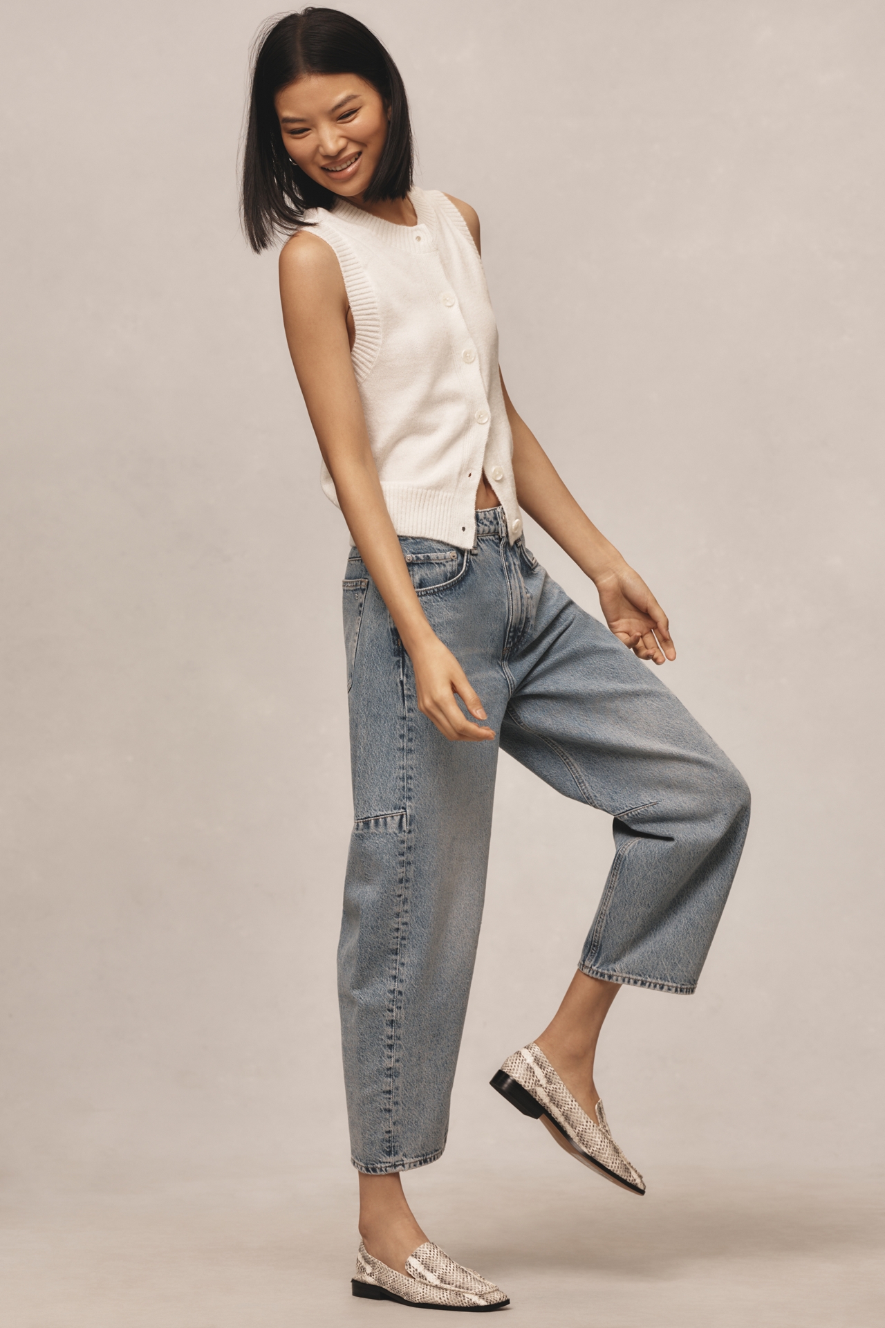 rag & bone Charlie High-Rise Barrel Jeans