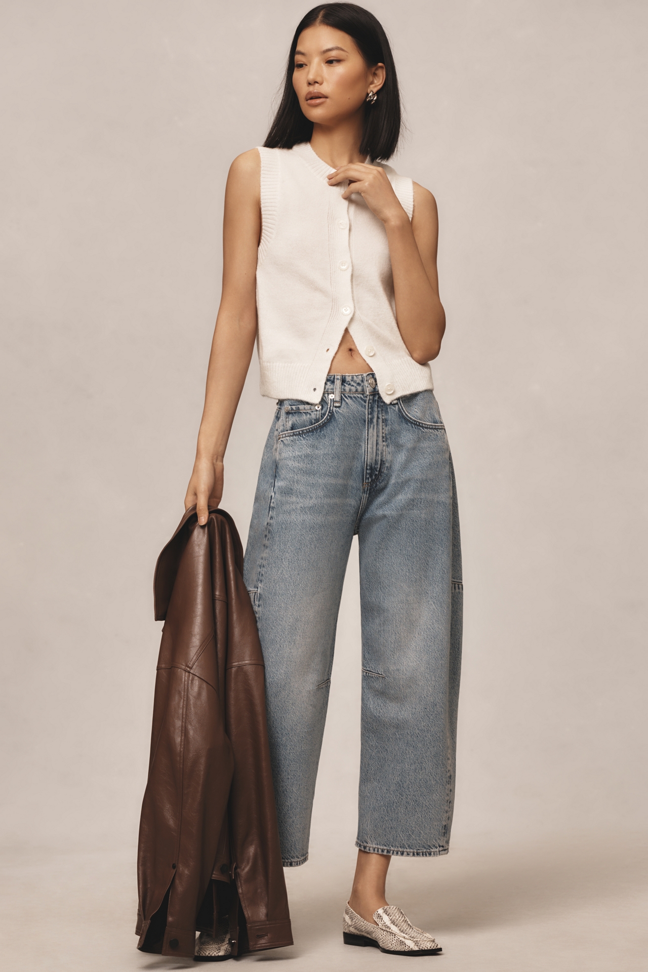 rag & bone Charlie High-Rise Barrel Jeans