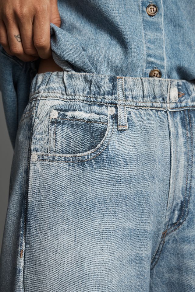 rag & bone Miramar Mid-Rise Wide-Leg Jeans