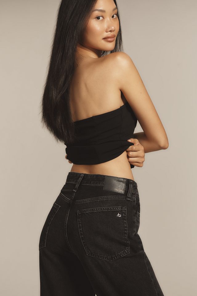 rag & bone Featherweight Logan Wide-Leg Jeans #2