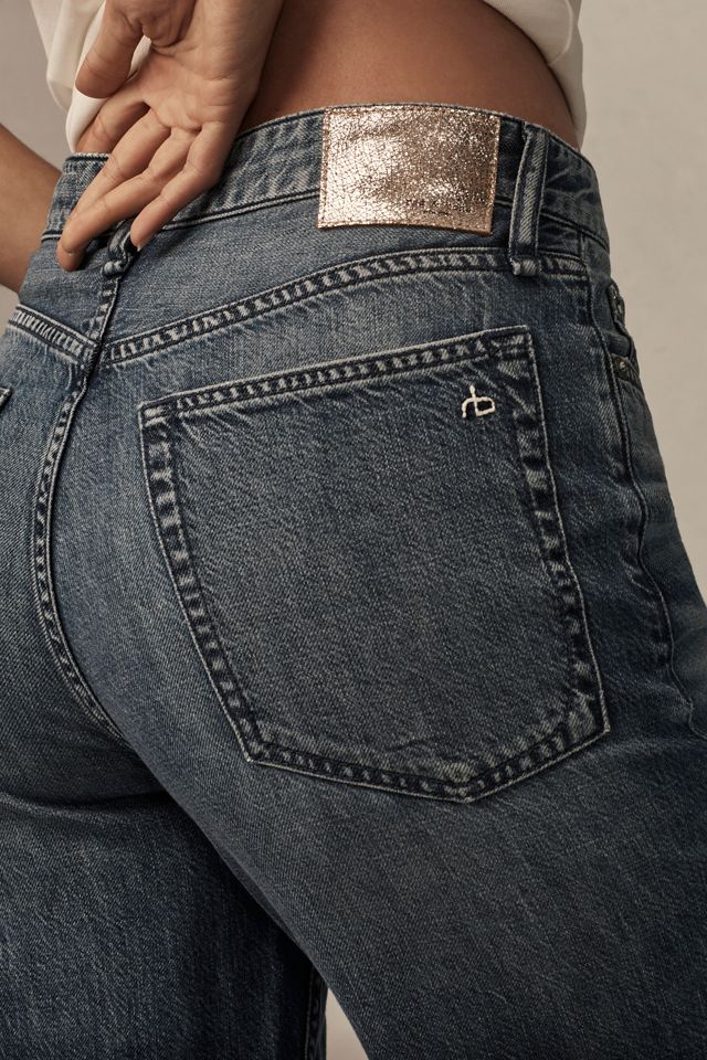 rag & bone Featherweight Logan High-Rise Straight Jeans #2