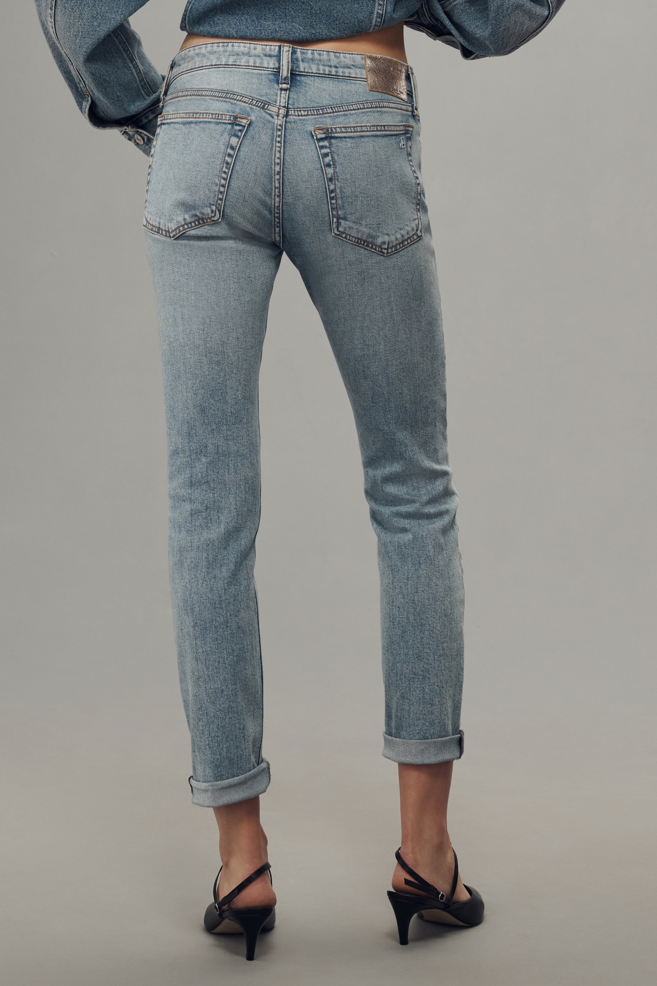 rag & bone Dre Mid-Rise Boyfriend Jeans