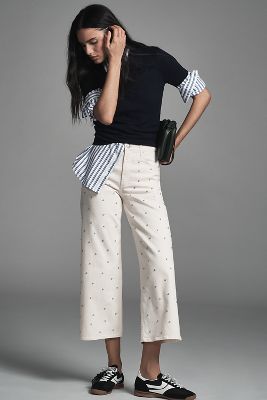 RAG & BONE ANDI HIGH-RISE WIDE-LEG ANKLE JEANS 