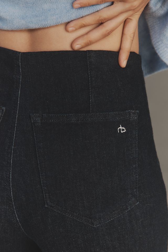 rag & bone Epic Sofie High-Rise Pull-On Wide-Leg Jeans #3