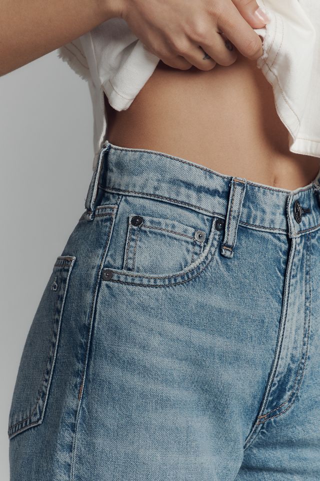 rag & bone Featherweight High-Rise Wide-Leg Jeans #2