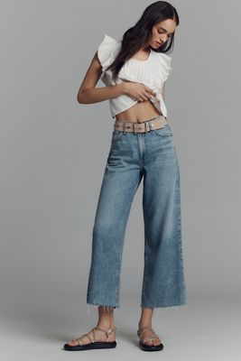 rag & bone Featherweight Abigail Pleated Trouser Jeans