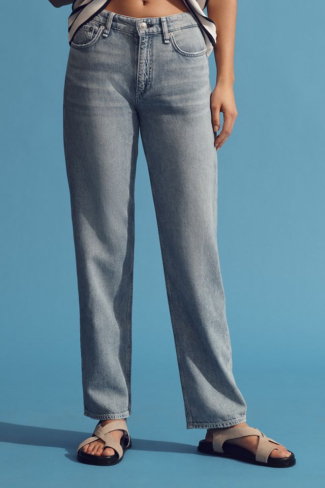 rag & bone Featherweight Dre Low-Rise Boyfriend Jeans #1