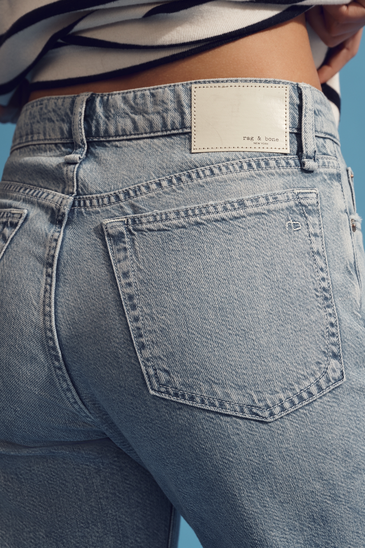 rag & bone Featherweight Dre Low-Rise Boyfriend Jeans