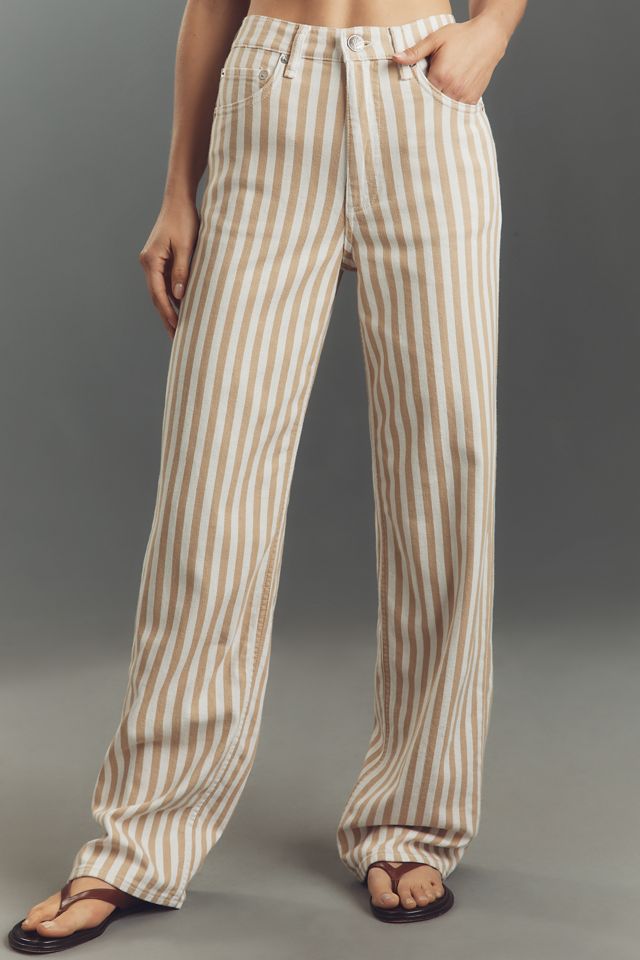 rag & bone Shea High-Rise Relaxed Straight-Leg Jeans #1