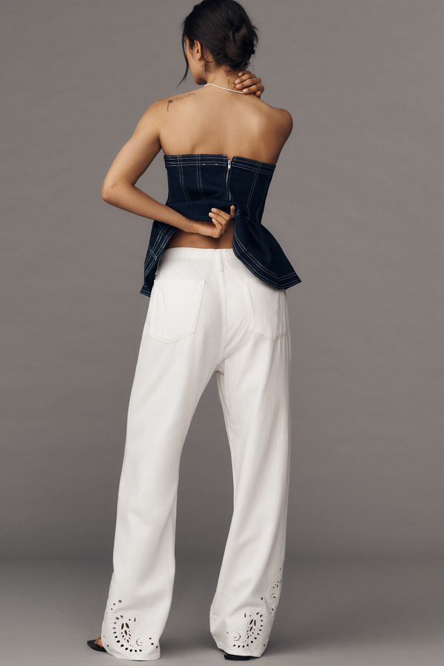rag & bone Ultra Featherweight Phoebe High-Rise Wide-Leg Jeans #2
