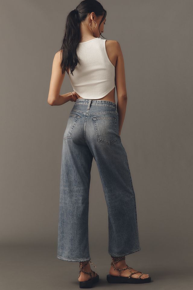 rag & bone Miramar Andi High-Rise Crop Wide-Leg Jeans #2