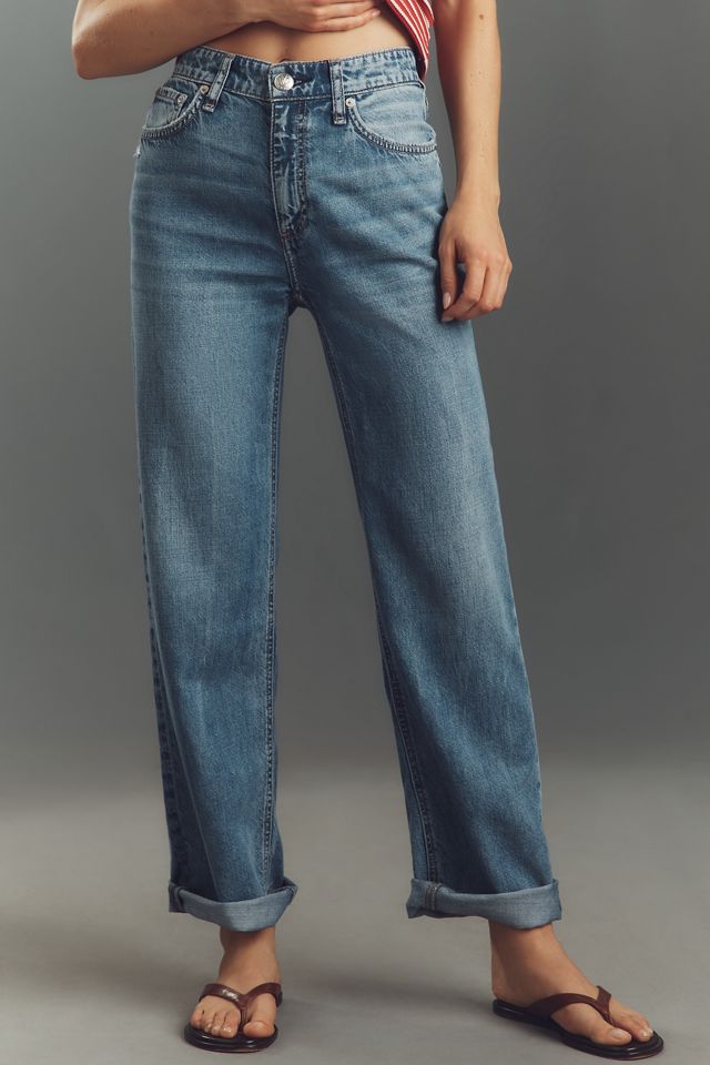 rag & bone Featherweight Baggy Dre Low-Rise Boyfriend Jeans #1