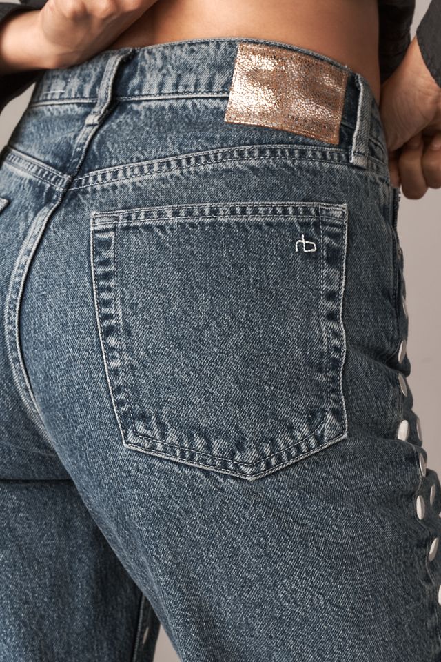 rag & bone Shea High-Rise Relaxed Straight-Leg Jeans #6