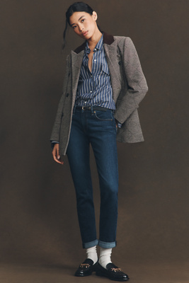 Rag & Bone Dre Low-rise Slim Boyfriend Jeans In Blue