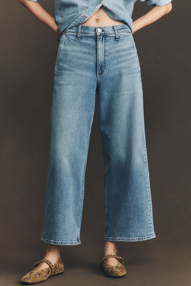 rag & bone Andi High-Rise Crop Wide-Leg Jeans #1