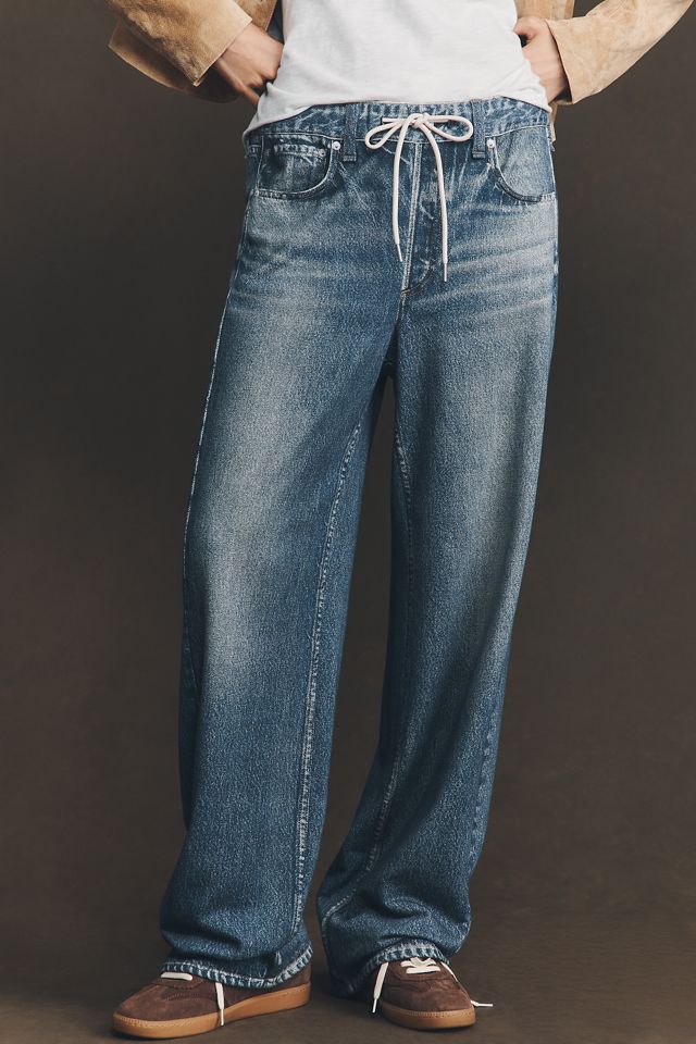 rag & bone Miramar High-Rise Wide-Leg Jeans #1