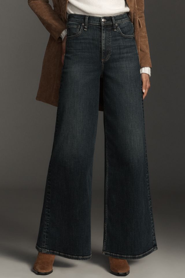 rag & bone Sofie High-Rise Wide-Leg Jeans #1