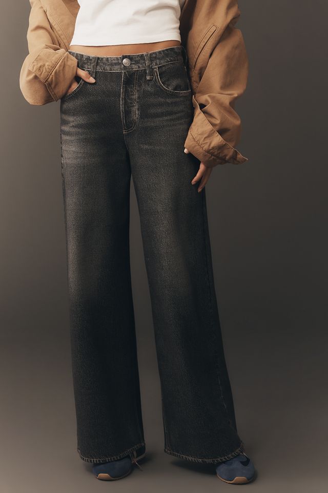 rag & bone Miramar High-Rise Wide-Leg Jeans #1