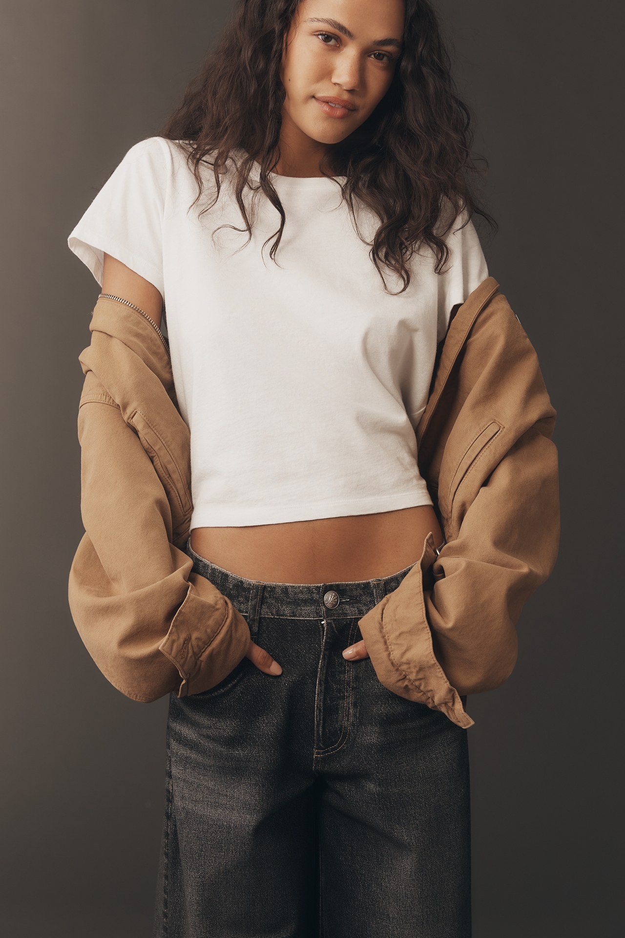 rag & bone Miramar High-Rise Wide-Leg Jeans