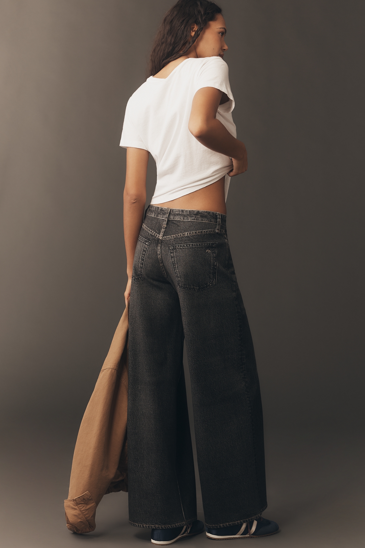 rag & bone Miramar High-Rise Wide-Leg Jeans