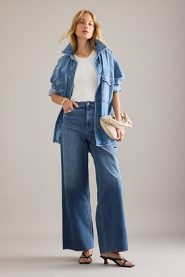 Rag & Bone Flexi Sofie Wide-Leg Jeans
