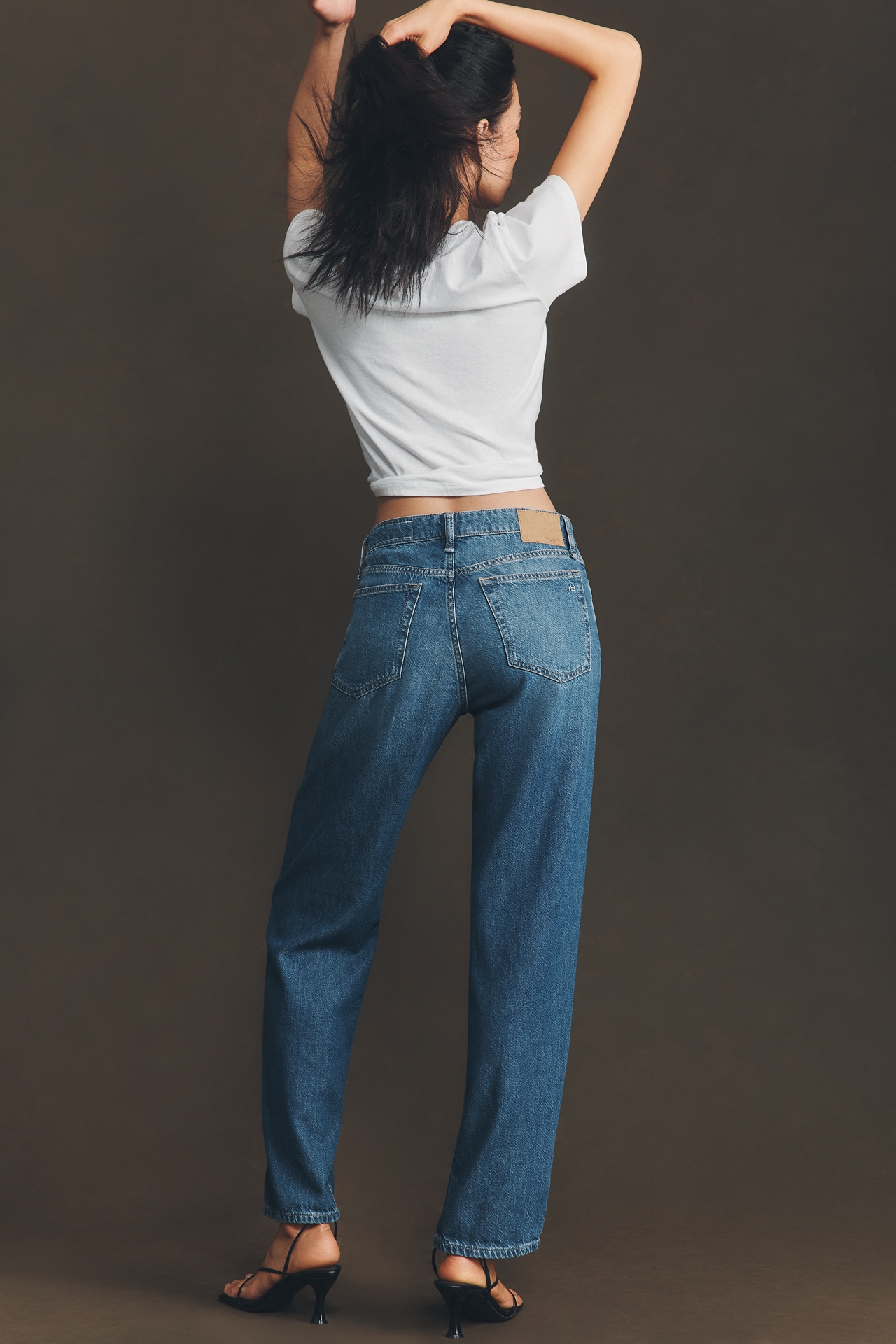 rag & bone Featherweight Baggy Dre Low-Rise Boyfriend Jeans