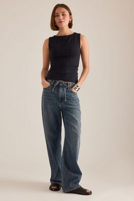 Rag & Bone Phoebe Low-Rise Jeans