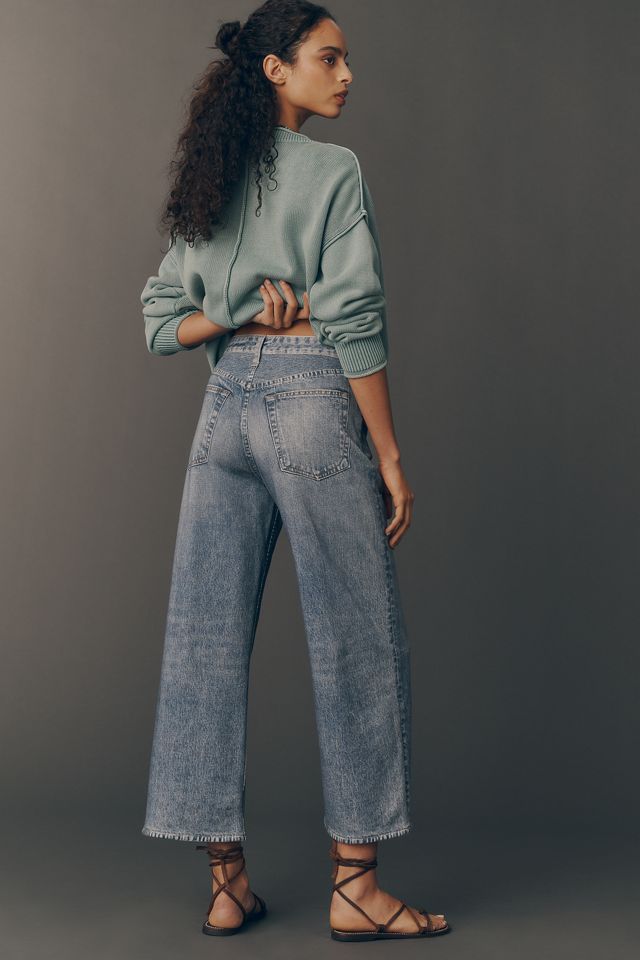 rag & bone Miramar Andi Mid-Rise Wide-Leg Jeans #2