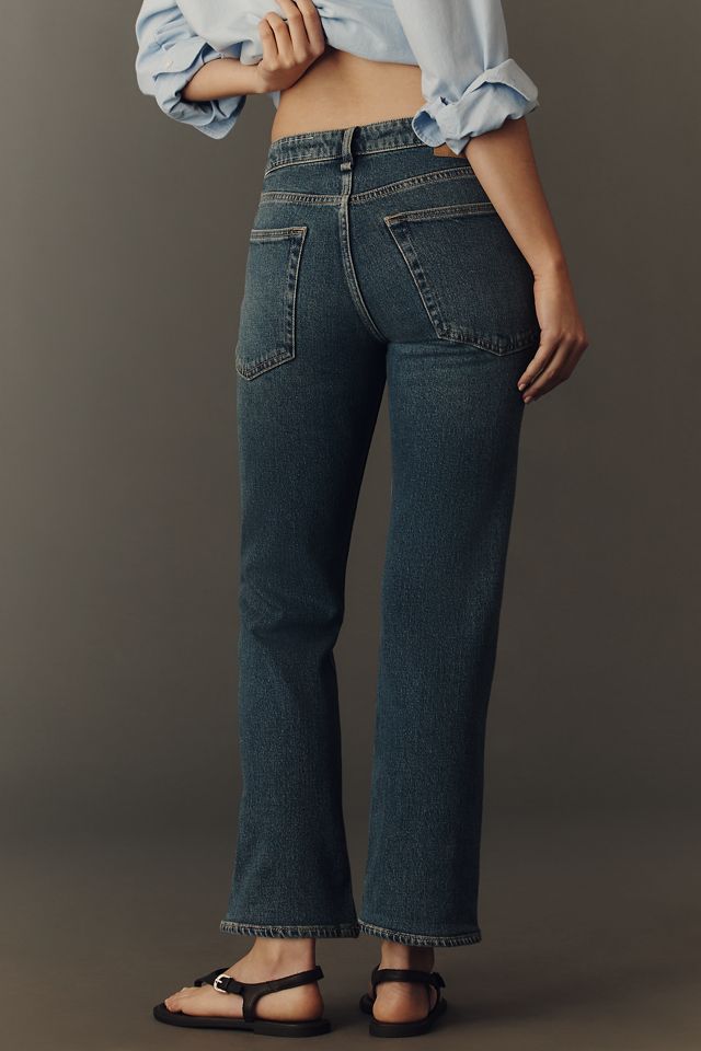 rag & bone Harlow Low-Rise Straight-Leg Jeans #2