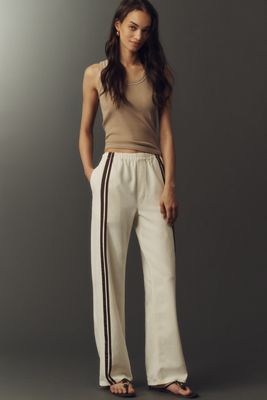 rag & bone Logan Featherweight High-Rise Wide Leg Jeans