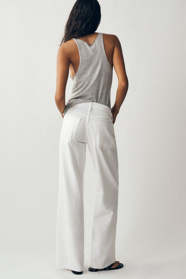 rag & bone Saige Low-Rise Wide Leg Jeans #4