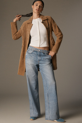 Rag & Bone Miramar High-rise Wide-leg Jeans In Blue